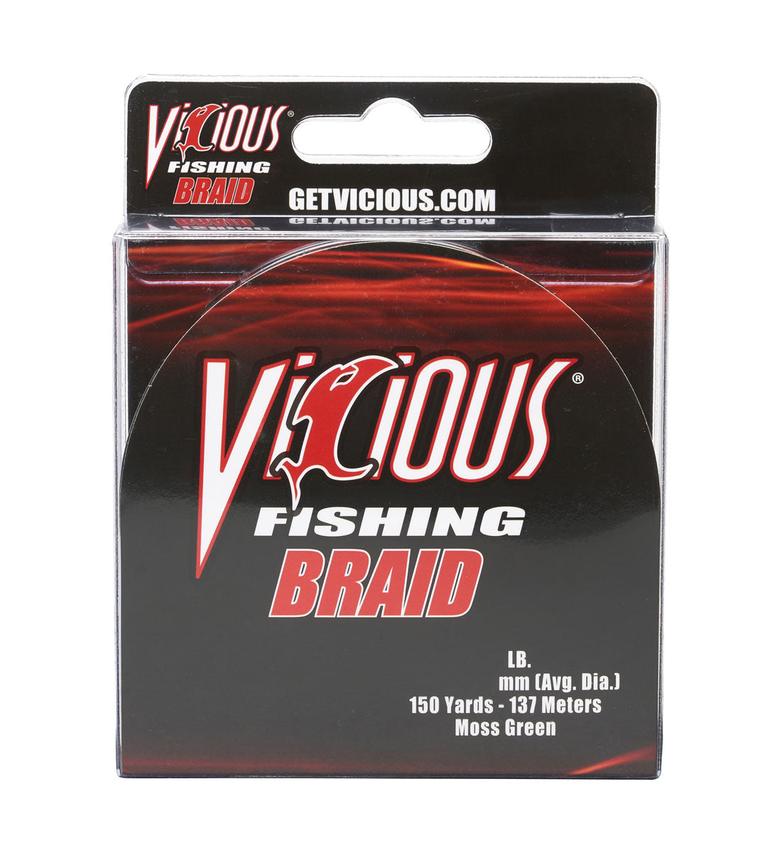  Vicious Panfish Hi-Vis Yellow Braid - 300 Yards