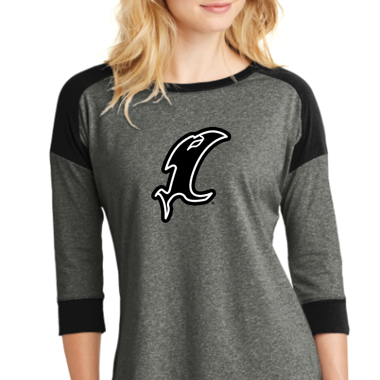 Vic 3/4 Sleeve Ladies Tee - Color Options