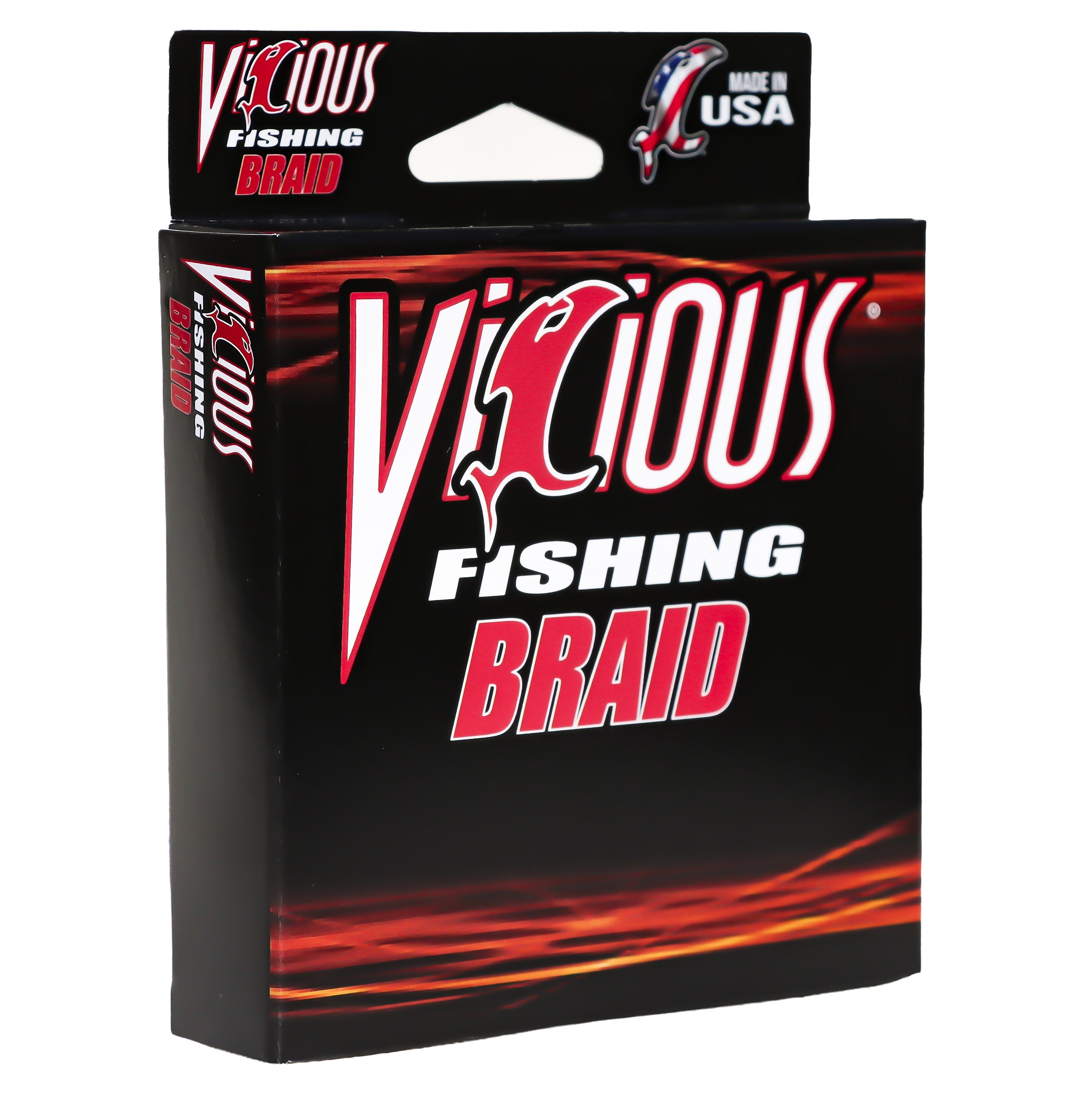 diameter of 20 lb test braided fishing line Vicious Standard Green Braid