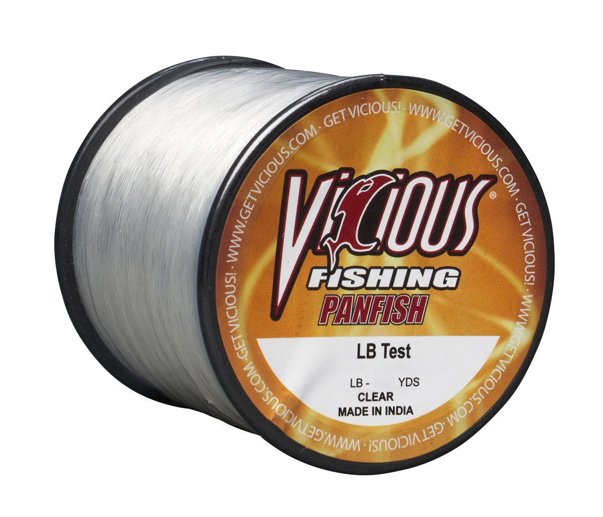 70 pound test mono fishing line Vicious Panfish Clear Monofilament Fishing Line