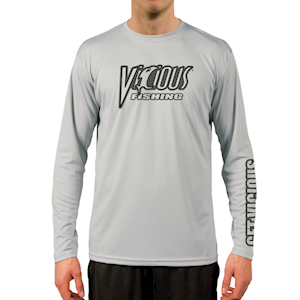 Vicious Gray LS Performance Tee