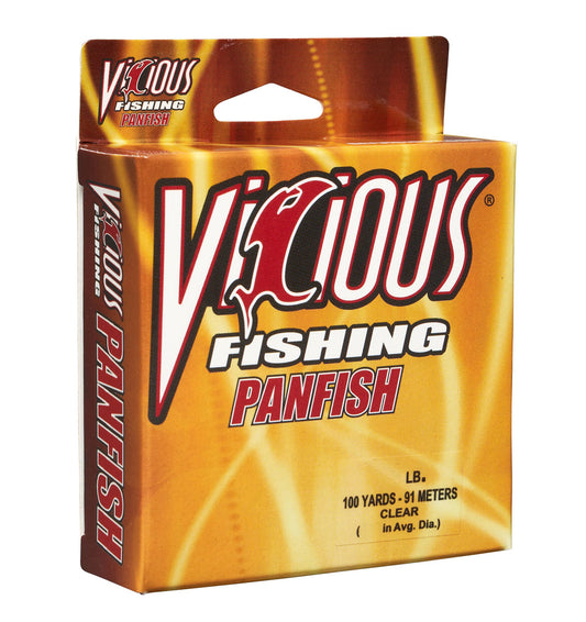 Vicious Panfish Clear Mono - 100 Yards