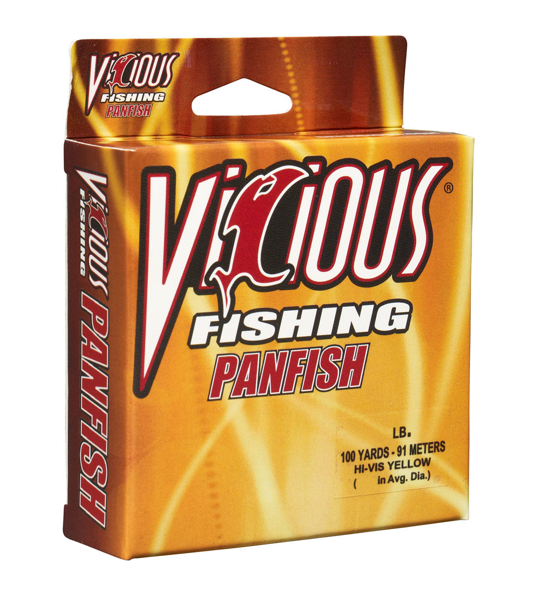 Vicious Panfish Hi-Vis Yellow Mono - 2LB Spool – Vicious Fishing