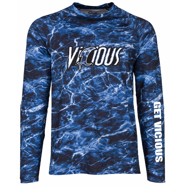 Vicious Mossy Oak Marlin LS Performance Tee