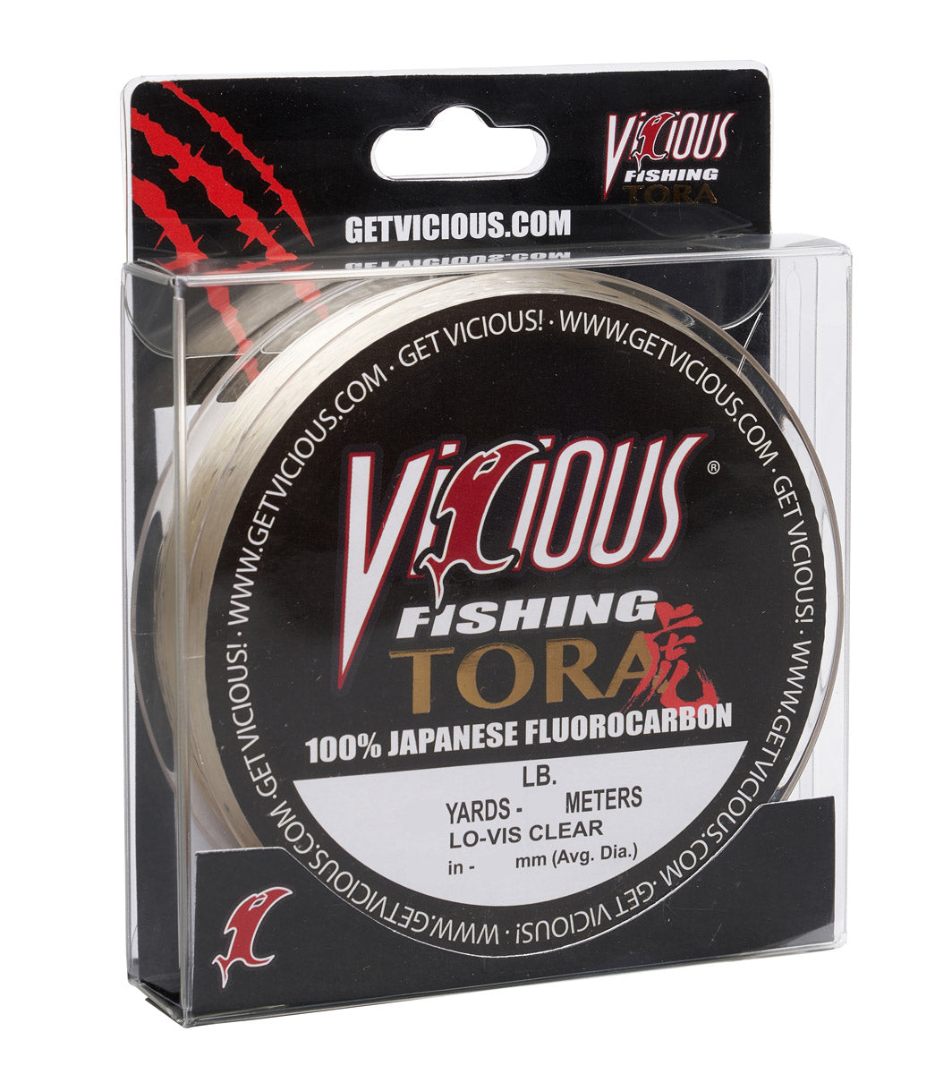 Vicious Fishing 100% Fluorocarbon 200 Yards Clear - 12 lb.