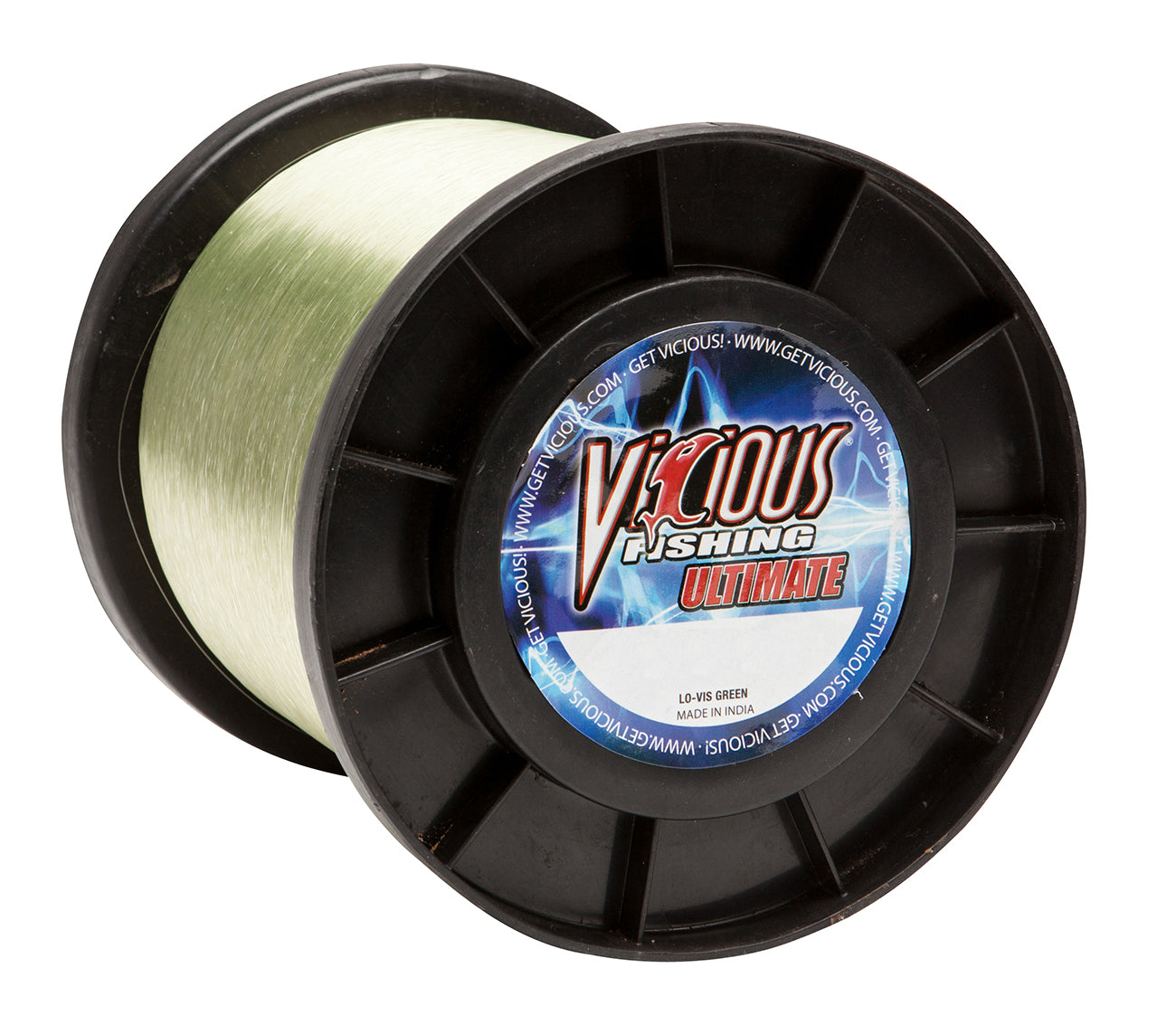 Vicious Ultimate Lo-Vis Green Mono - 2LB Spool