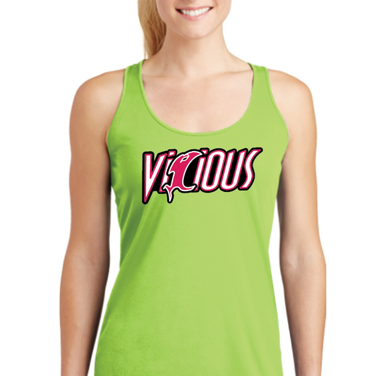 Vicious Fishing Racer Back Tank - Color Options
