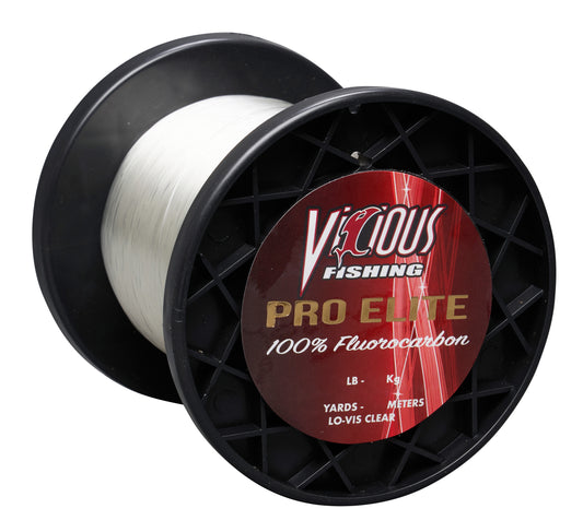 Vicious Fishing Pro Elite Fluorocarbon Fishing Line Clear – BMT Outdoors