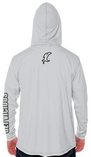Vicious Gray LS Hooded Performance Tee