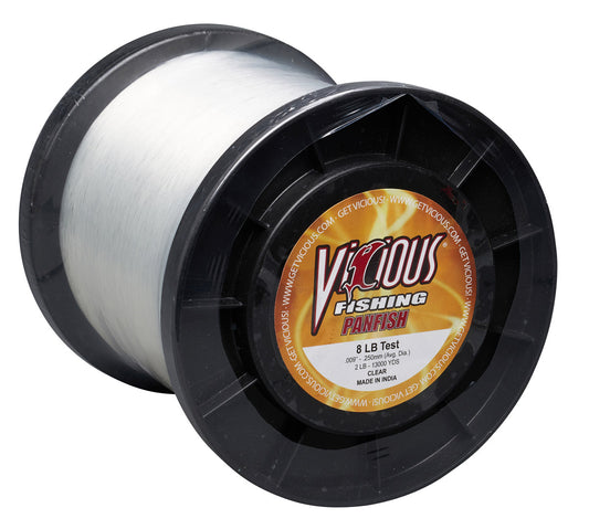 Discount Vicious Panfish Fishing Line, 100 Yards, 4lb, Clear for