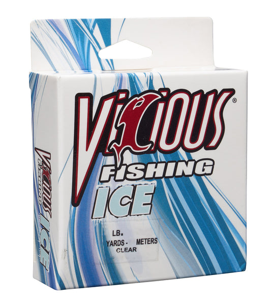 Vicious Ice Clear Mono - 100 yards
