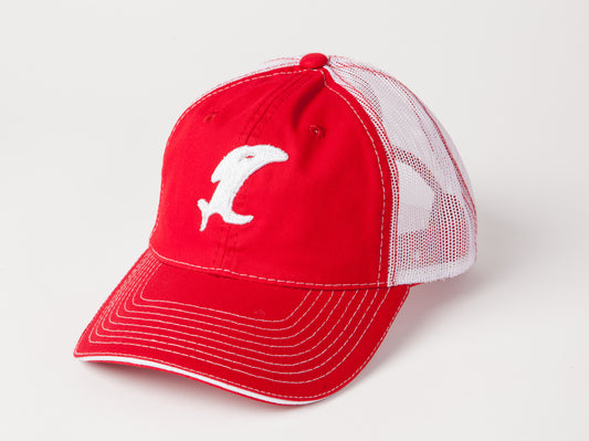 Classic Red/White Adjustable Hat