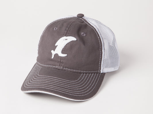 Classic Charcoal/White Adjustable Hat