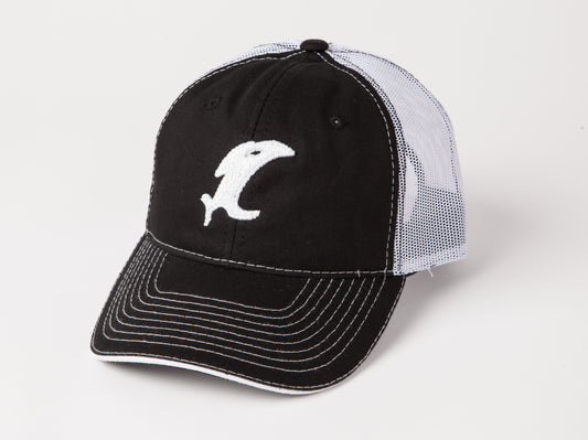 Classic Black/White Adjustable Hat